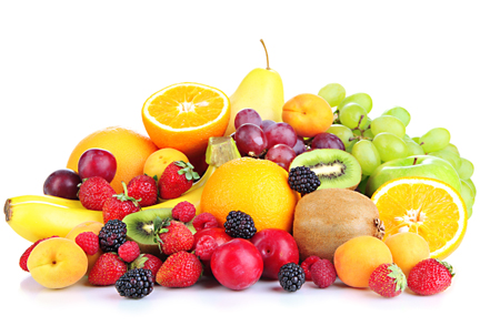 fresh organic fruits