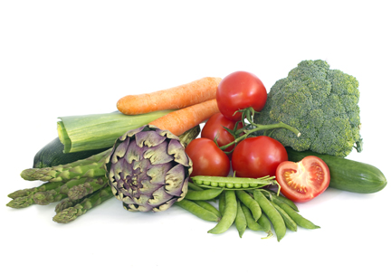 organic vegetable produce
